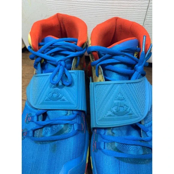 Nike‎ Kyrie 6 TB Green Yellow Blue Orange Basketball Shoes Men US 12